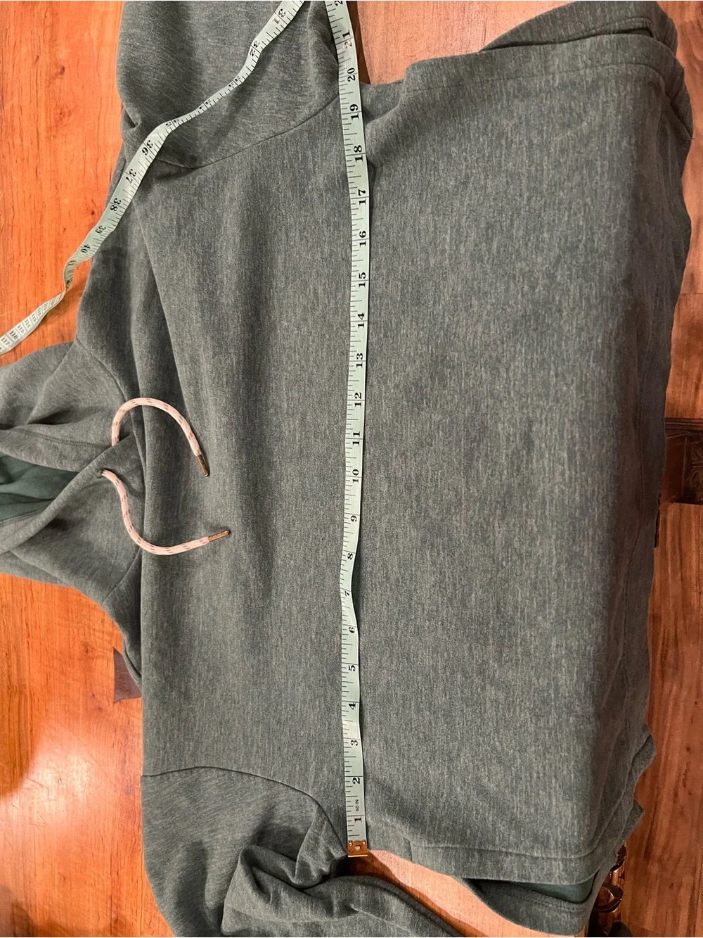 Avalanche Men's Teal Crewneck Hoodie